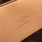 Louis Vuitton Boston Bag Alize 2-Way Canvas Leather 24 — view 4