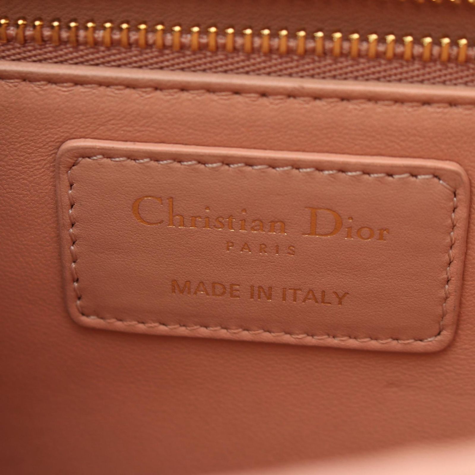 Dior Shoulder Bag 30 Montaigne Pink Beige Leather — view 4