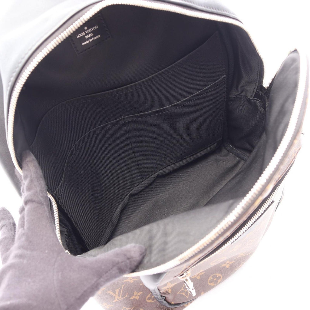 Louis Vuitton Backpack Josh NV Canvas Leather — view 3