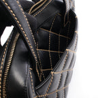 Chanel Handbag Wild Stitch Black Leather — view 6