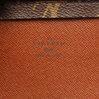 Louis Vuitton Briefcase Serviette Fermoir Canvas Leather — view 4