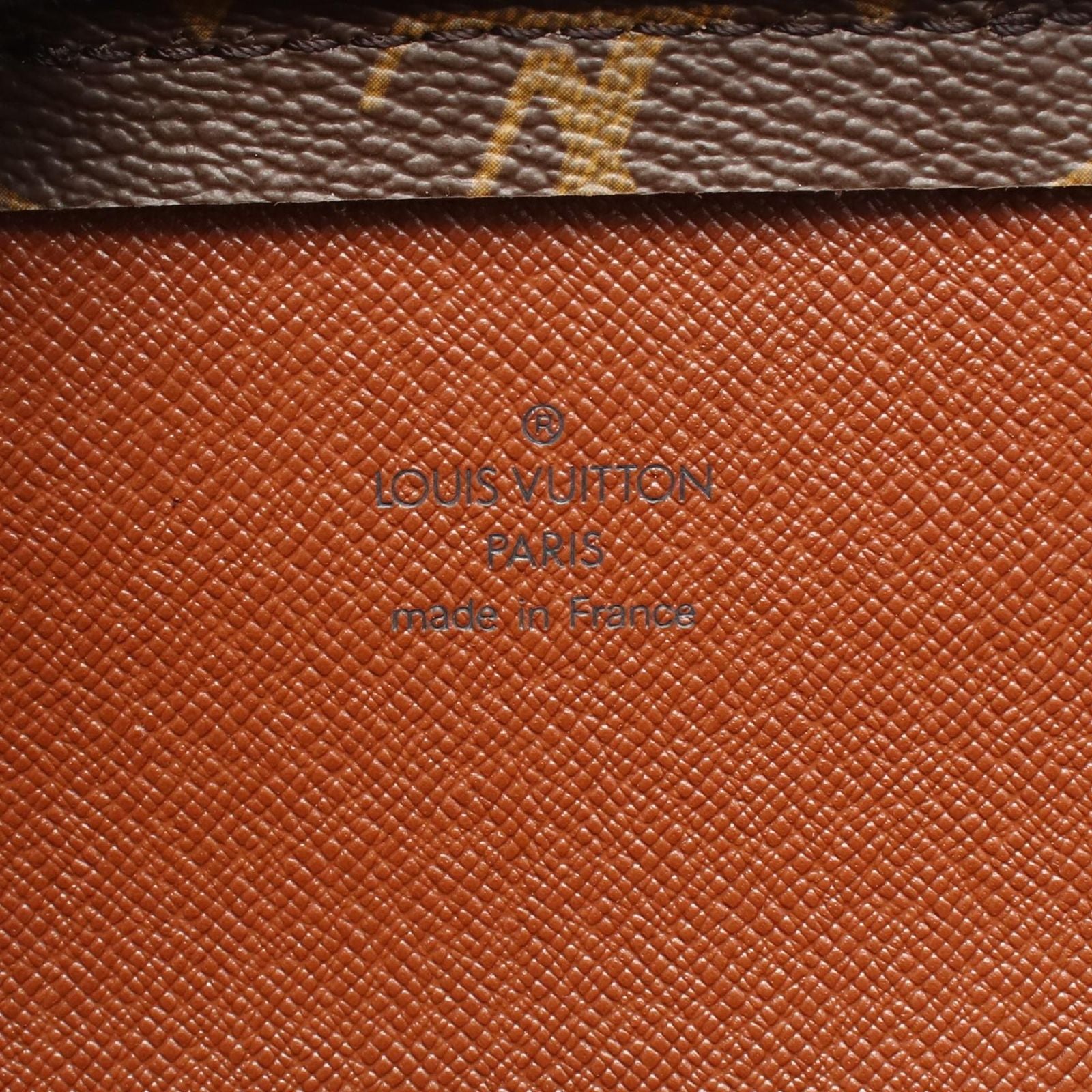 Louis Vuitton Briefcase Serviette Fermoir Canvas Leather — view 4