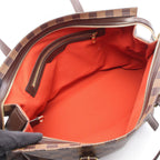 Louis Vuitton Tote Chelsea Damier Ebene Canvas Leather — view 3