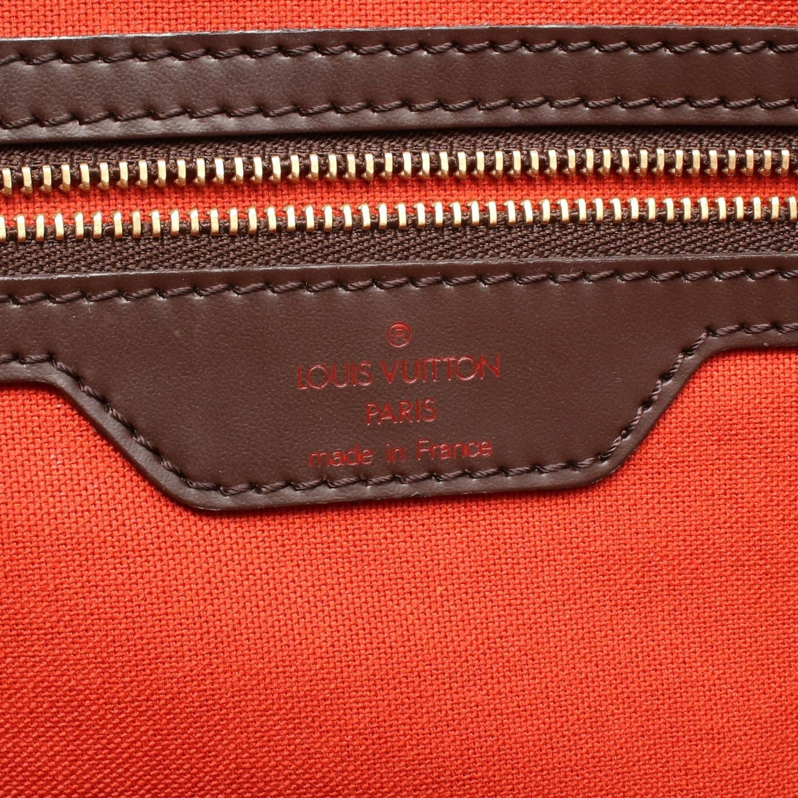 Louis Vuitton Tote Chelsea Damier Ebene Canvas Leather — view 4