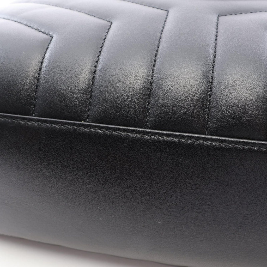 Saint Laurent Paris Tote Loulou Black Leather — view 7