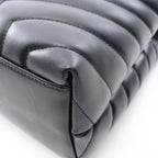 Saint Laurent Paris Tote Loulou Black Leather — view 5