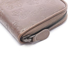 Bottega Veneta Round Wallet Butterfly Motif Brown Leather — view 7