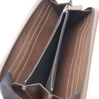 Bottega Veneta Round Wallet Butterfly Motif Brown Leather — view 3
