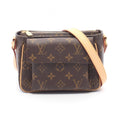 Louis Vuitton Shoulder Bag Viva City PM Canvas Leather