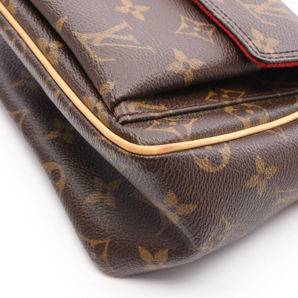 Louis Vuitton Shoulder Bag Viva City PM Canvas Leather — view 6