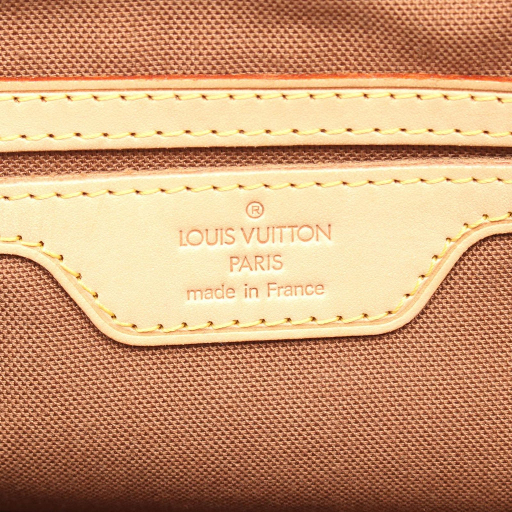 Louis Vuitton Tote Cabas Mezzo Canvas Leather Monogram — view 4