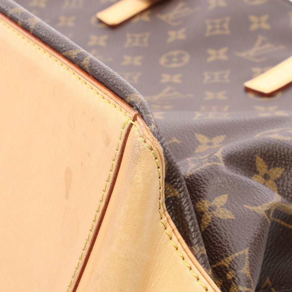 Louis Vuitton Tote Cabas Mezzo Canvas Leather Monogram — view 8