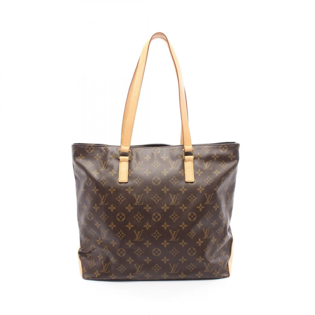Louis Vuitton Tote Cabas Mezzo Canvas Leather Monogram