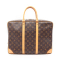 Louis Vuitton Briefcase Porte Documents Voyage Canvas Leather