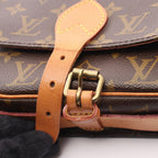 Louis Vuitton Shoulder Bag Cartouchiere PM Canvas Leather — view 6