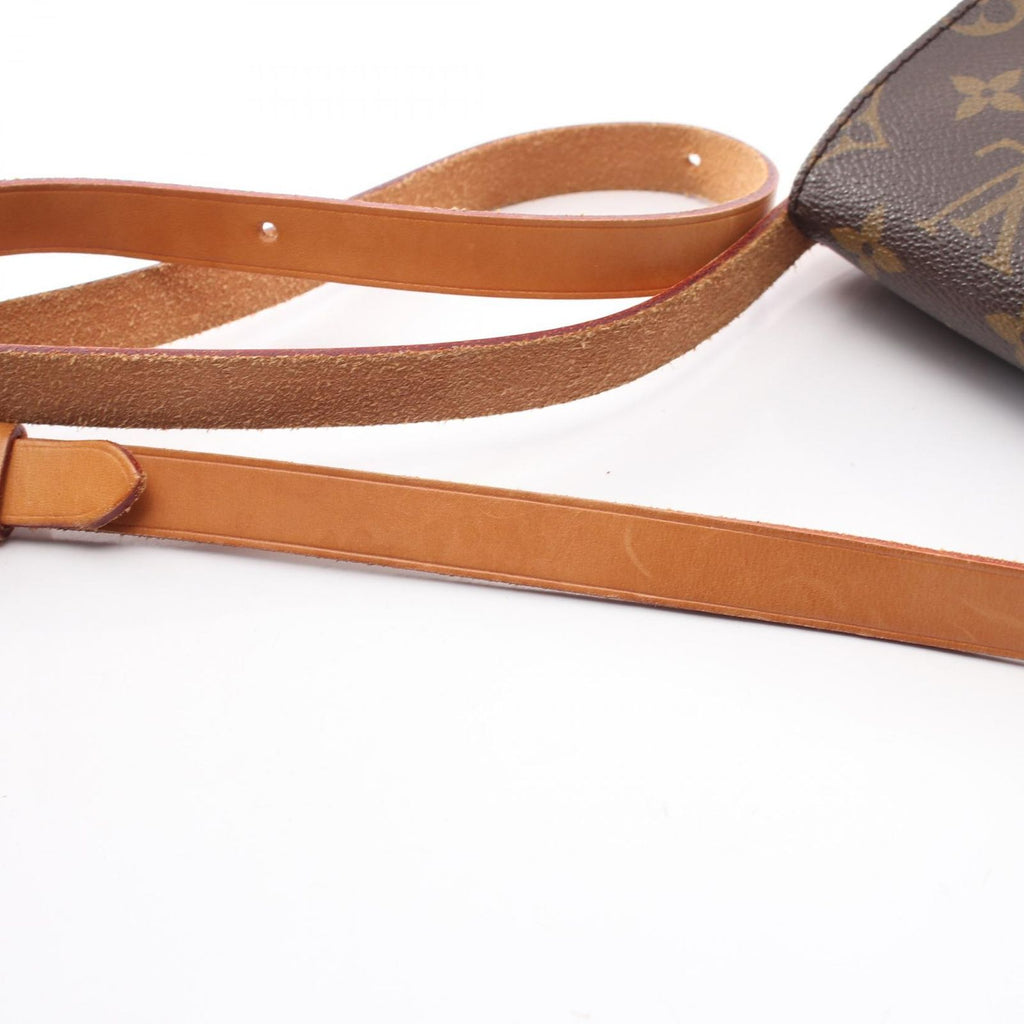 Louis Vuitton Shoulder Bag Cartouchiere PM Canvas Leather — view 9