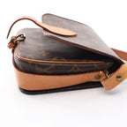 Louis Vuitton Shoulder Bag Cartouchiere PM Canvas Leather — view 8