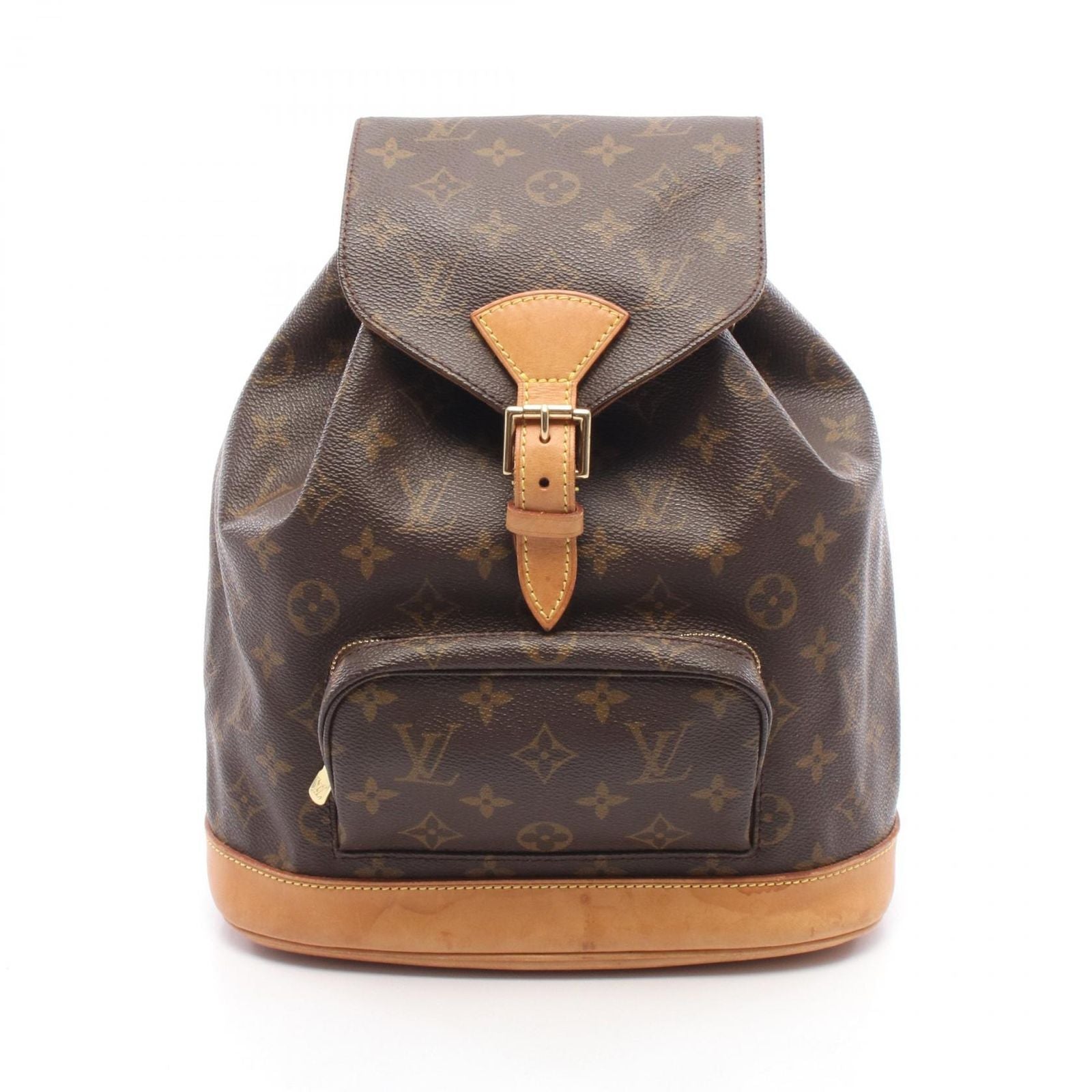 Louis Vuitton Backpack Mini Montsouris Canvas Leather MM