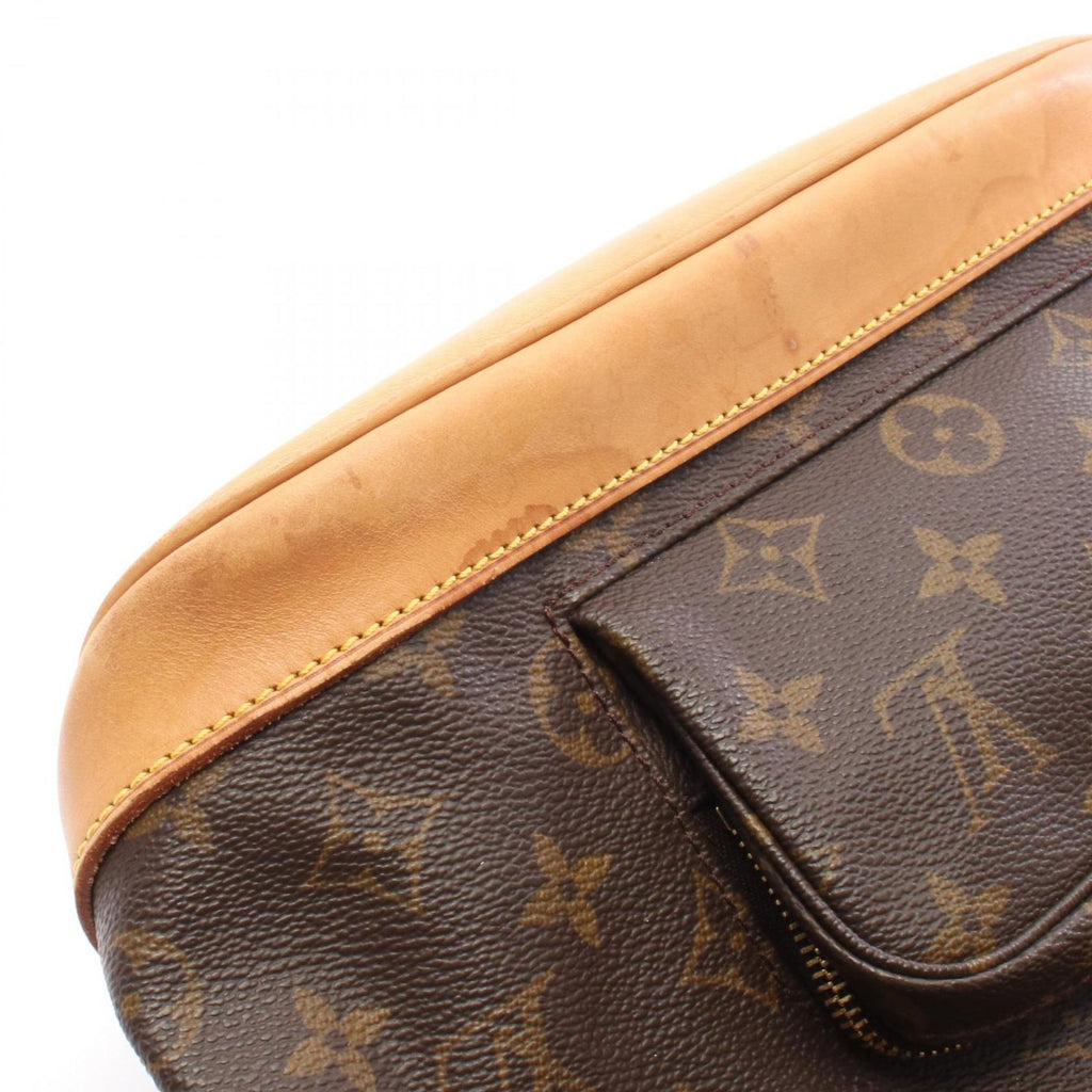 Louis Vuitton Backpack Mini Montsouris Canvas Leather MM — view 6
