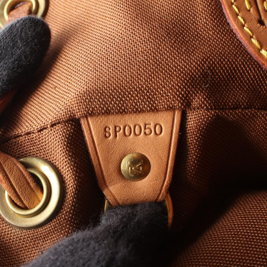 Louis Vuitton Backpack Mini Montsouris Canvas Leather MM — view 5