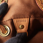 Louis Vuitton Backpack Mini Montsouris Canvas Leather MM — view 5