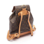 Louis Vuitton Backpack Mini Montsouris Canvas Leather MM — view 2