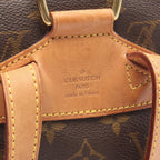 Louis Vuitton Backpack Mini Montsouris Canvas Leather MM — view 4