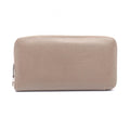 Hermes Round Wallet Azap Long Etoupe Leather Calf Long Classic