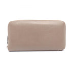 Hermes Round Wallet Azap Long Etoupe Leather Calf Long Classic