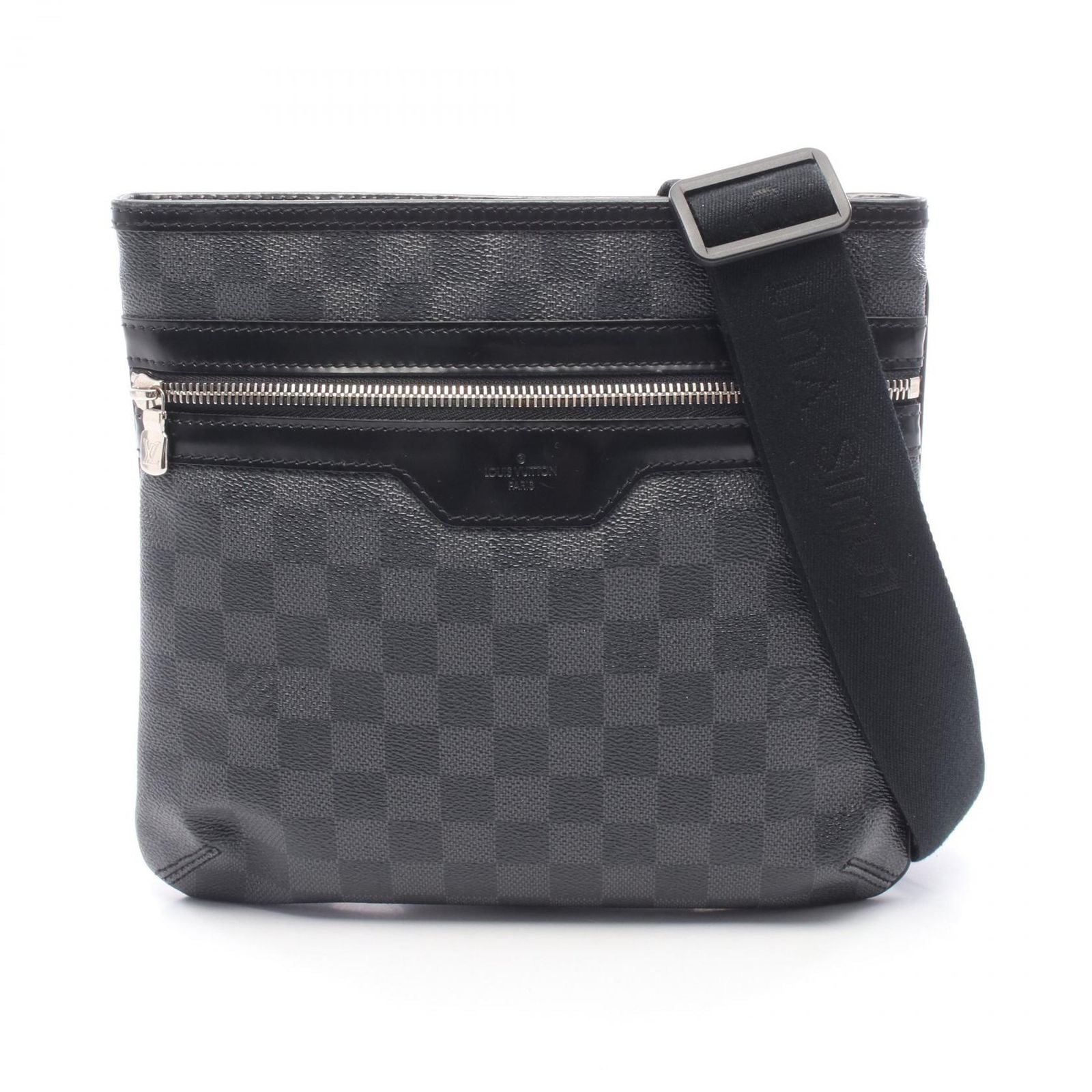 Louis Vuitton Shoulder Bag Thomas Canvas Leather