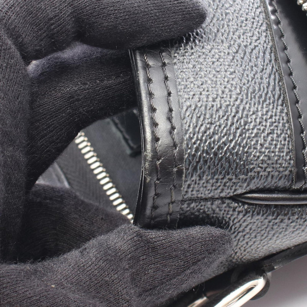 Louis Vuitton Shoulder Bag Thomas Canvas Leather — view 9