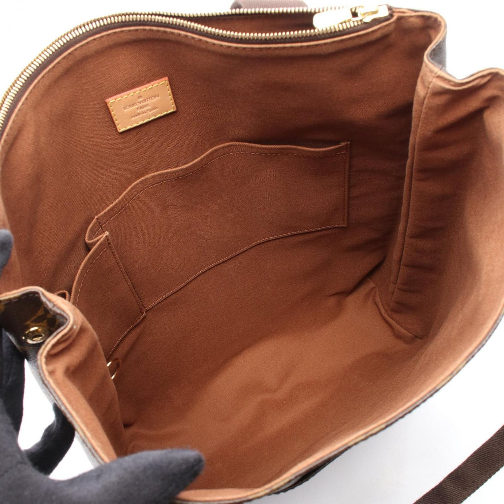 Louis Vuitton Tote Boble Canvas Leather Cover — view 3