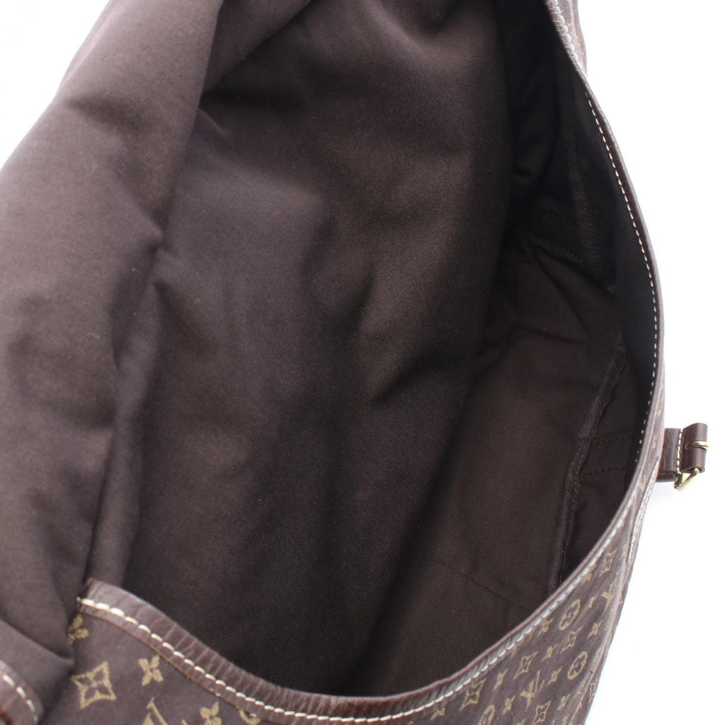 Louis Vuitton Shoulder Bag Saumur XL Ebene Canvas Leather — view 3