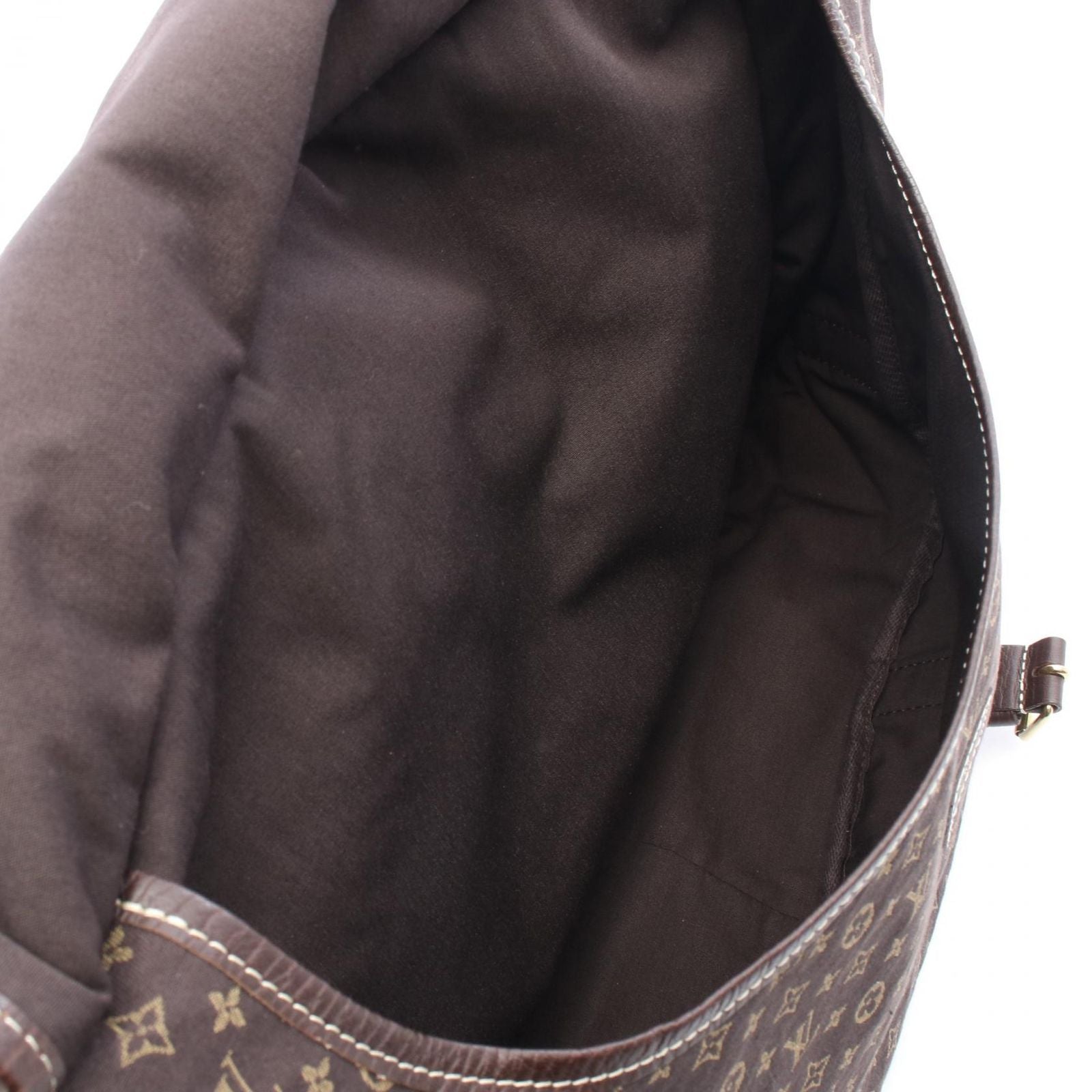 Louis Vuitton Shoulder Bag Saumur XL Ebene Canvas Leather — view 3
