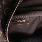 Louis Vuitton Shoulder Bag Saumur XL Ebene Canvas Leather — view 6