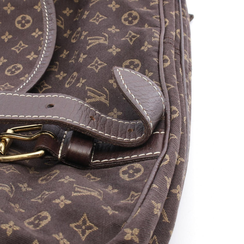 Louis Vuitton Shoulder Bag Saumur XL Ebene Canvas Leather — view 7