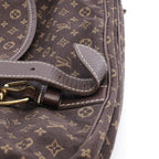 Louis Vuitton Shoulder Bag Saumur XL Ebene Canvas Leather — view 7