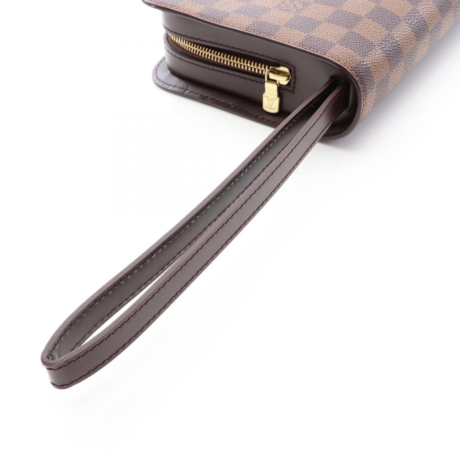 Louis Vuitton Clutch Saint Canvas Leather — view 6