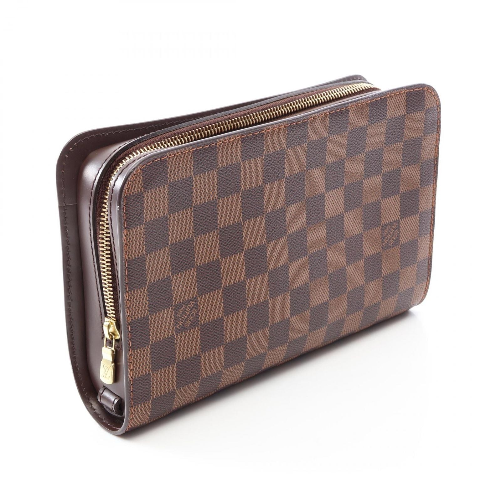 Louis Vuitton Clutch Saint Canvas Leather — view 2