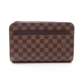 Louis Vuitton Clutch Saint Canvas Leather