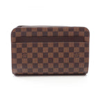 Louis Vuitton Clutch Saint Canvas Leather