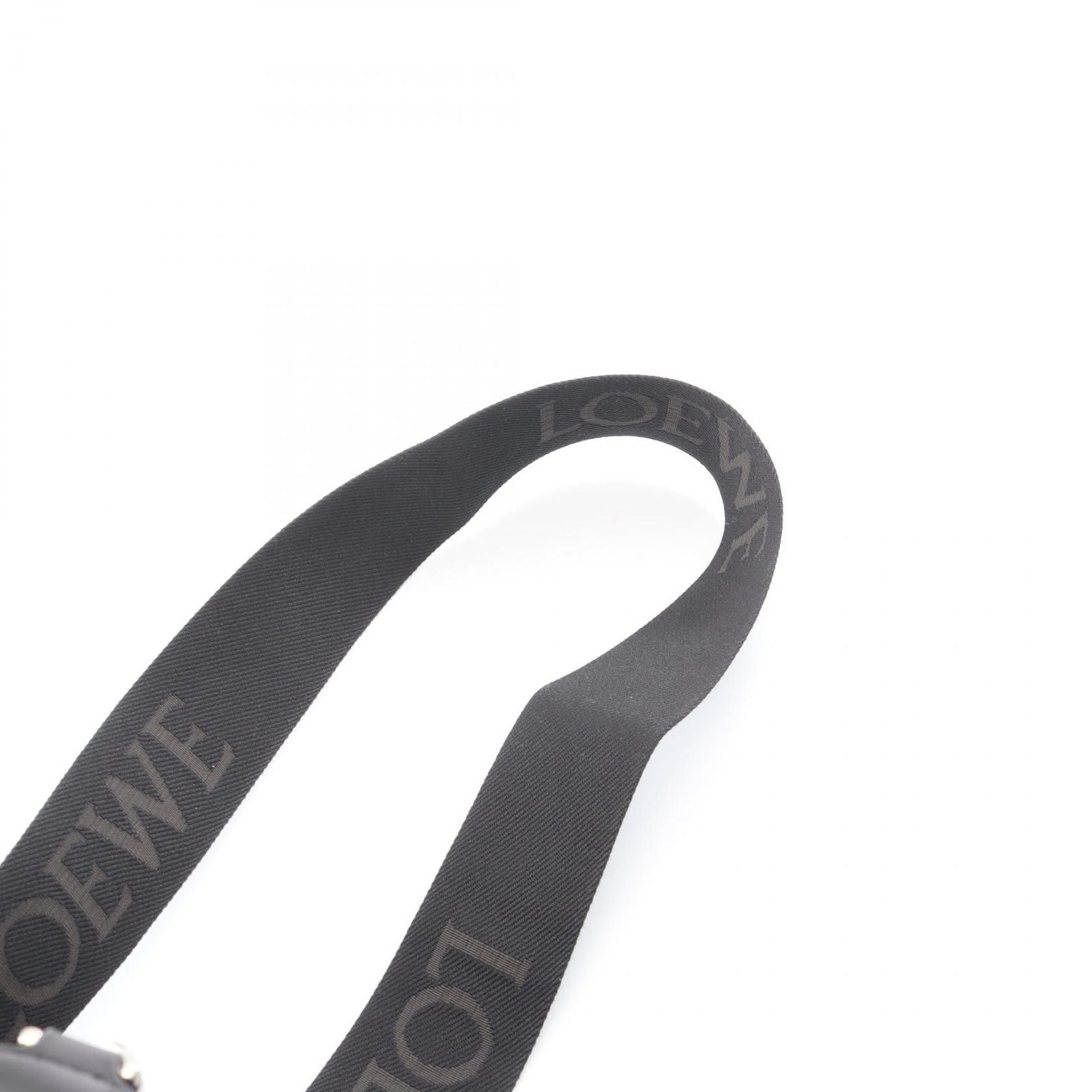 Loewe Boston Bag Puzzle Fold Duffle 2-Way Black Leather — view 7