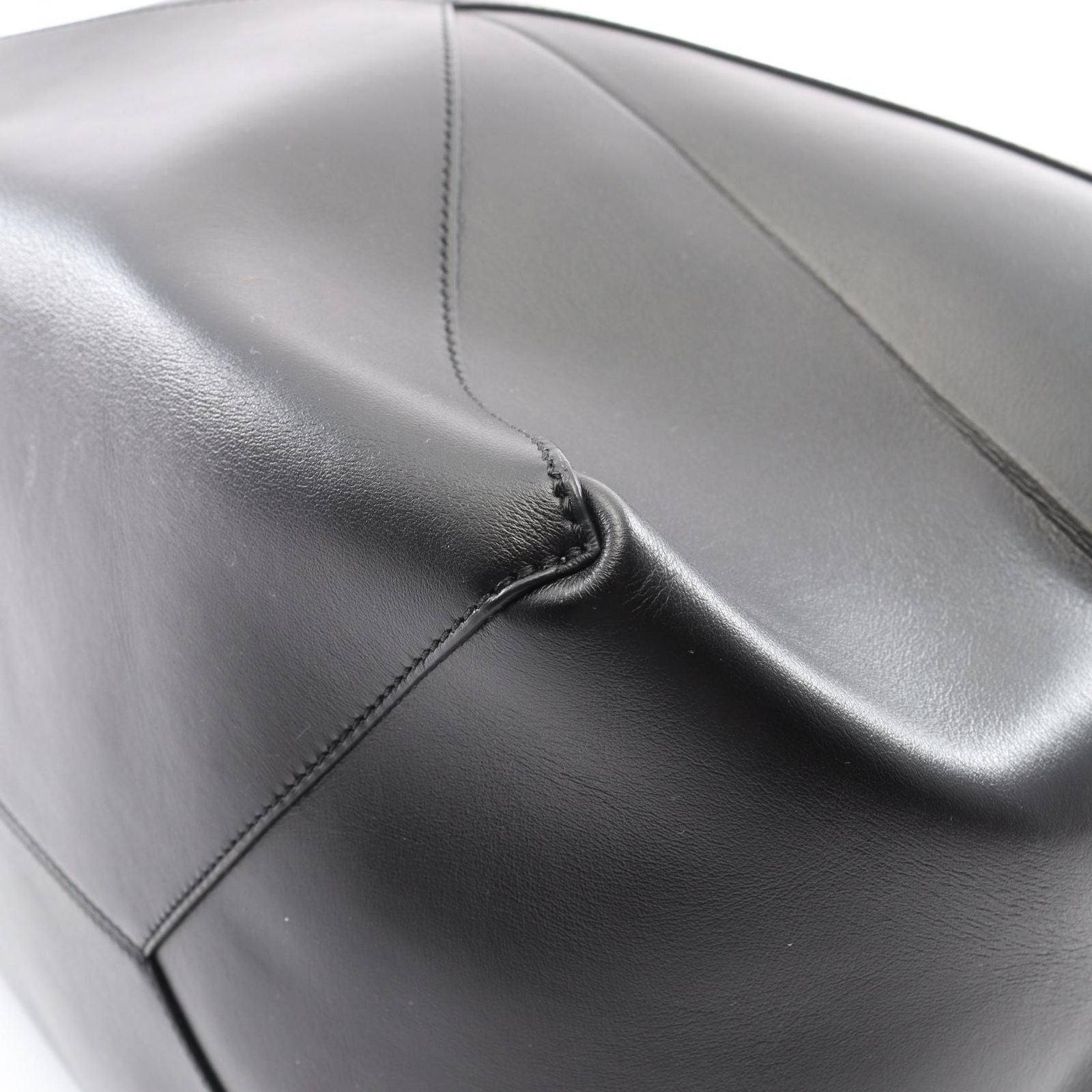 Loewe Boston Bag Puzzle Fold Duffle 2-Way Black Leather — view 5