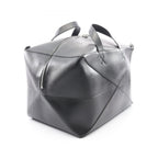 Loewe Boston Bag Puzzle Fold Duffle 2-Way Black Leather — view 2