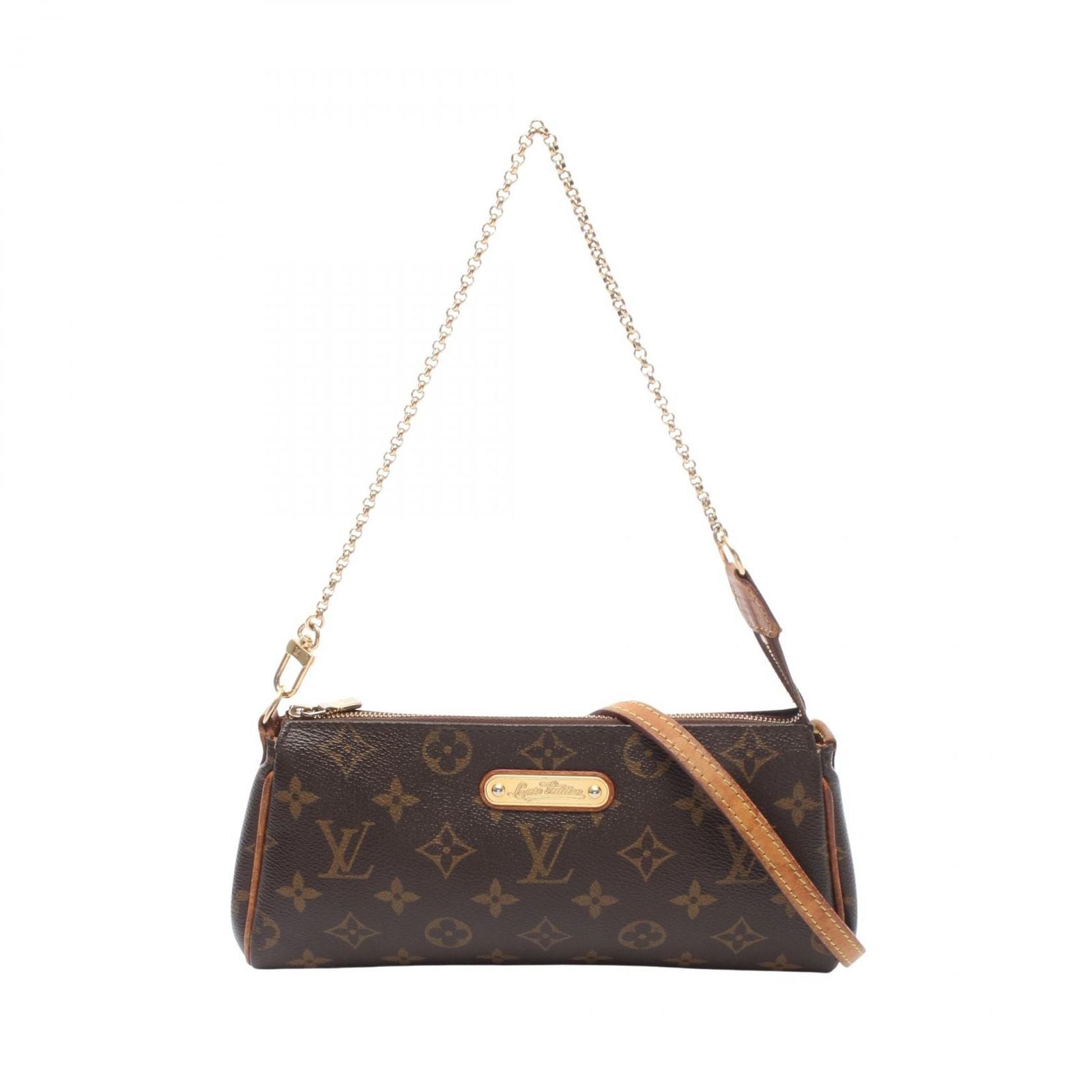 Louis Vuitton Shoulder Bag 2-Way Canvas Leather
