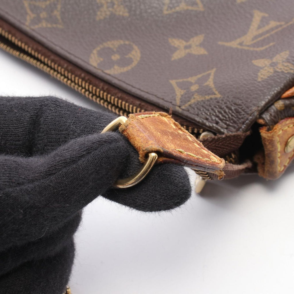 Louis Vuitton Shoulder Bag 2-Way Canvas Leather — view 6