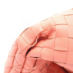 Bottega Veneta Clutch the Pouch Intrecciato Coral Pink Lambskin — view 6
