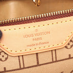 Louis Vuitton Tote Neverfull PM Canvas Leather — view 4