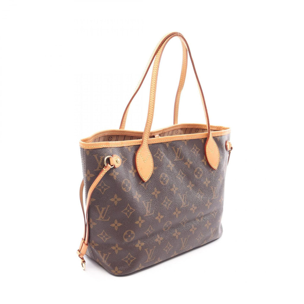 Louis Vuitton Tote Neverfull PM Canvas Leather — view 2