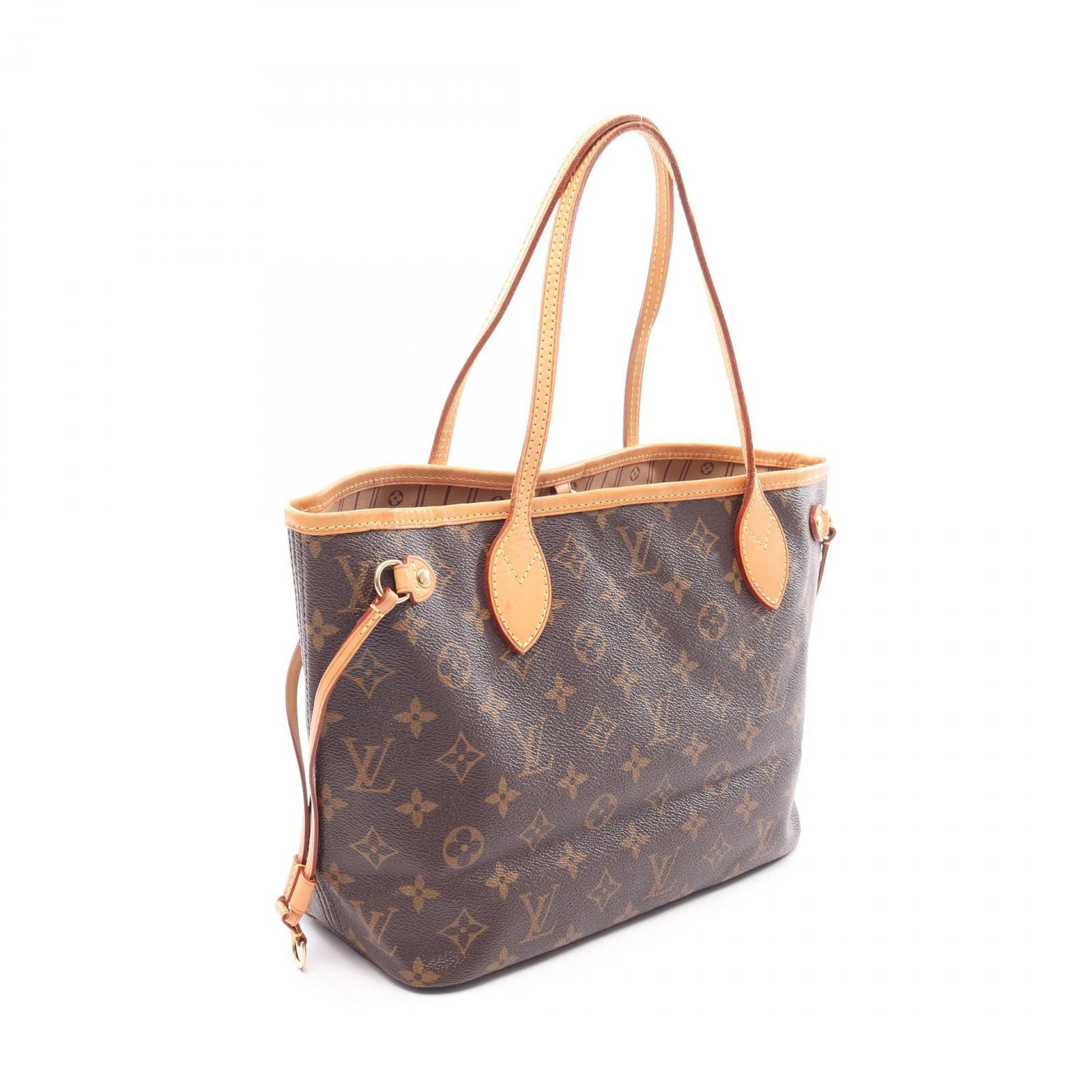 Louis Vuitton Tote Neverfull PM Canvas Leather — view 2